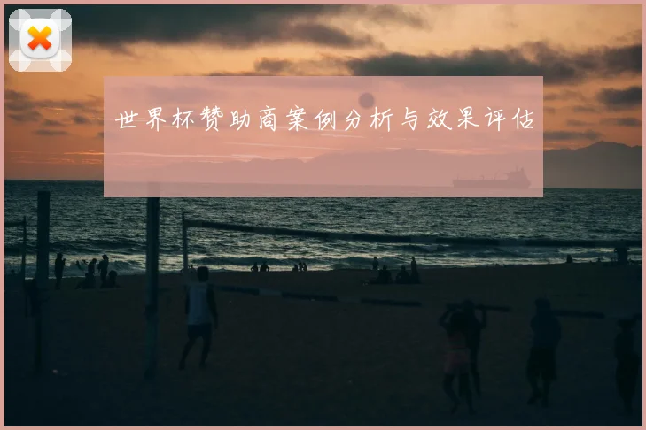 世界杯赞助商案例分析与效果评估