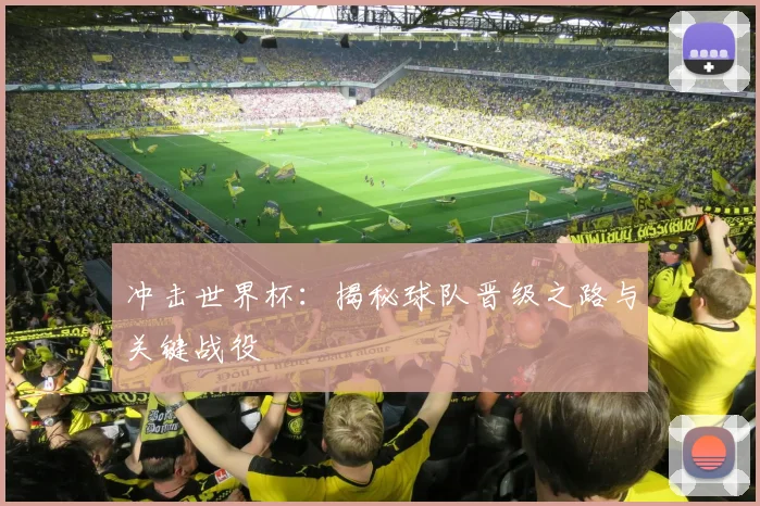 冲击世界杯:揭秘球队晋级之路与关键战役